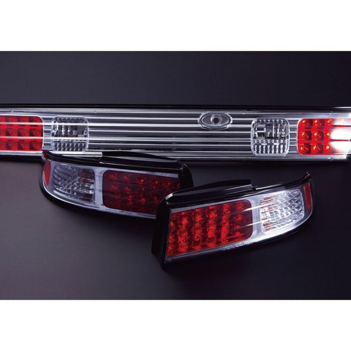 楽天市場】D-MAX S14 LEDテールランプ 3点SET（クローム） セット 