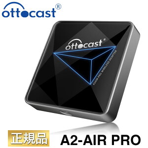Ottocast(IbgLXg) A2-AIR PRO AA82 Android Auto CX  Bluetooth u[gD[X AhChI[gA_v^[ ԃJ[ir J[ir