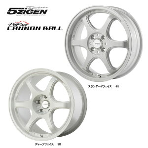  5 Lm{[ 9.5J-18 +35 5H-114.3 5ZIGEN CANNON BALL (18C`) 5H114.3 9.5J+35 (1{/2{/4{)