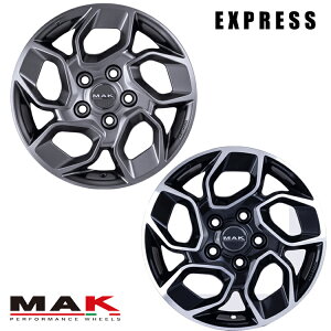 送料無料 マック エクスプレス 6.5J-16 +65 5H-130 新品 MAK EXPRESS (MT) (16インチ) 5H130 6.5J+65 (1本/2本/4本)