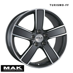 送料無料 マック ツーリズモ エフエフ 9.5J-21 +46 5H-130 新品 MAK TURISMO-FF (21インチ) 5H130 9.5J+46 (1本/2本/4本)