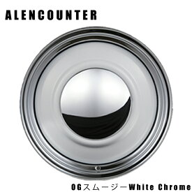 送料無料 オーレンカウンター オージースムージー ホワイトリムクローム 6.5J-16 +38 6H-139.7 OGスムージー White Chrome (16インチ) 6H139.7 6.5J+38【1本単品 新品】