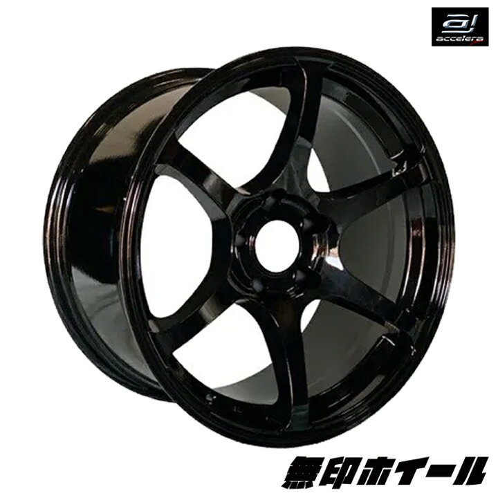 楽天市場】18インチ 5H114.3 9.5J 9.5J+15 5穴 無印ホイール ホイール 