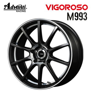  Ah@eB[VO BSb\ N993 7.5J-18 +45 5H-120 Vi Advanti RACING VIGOROSO N993 (18C`) 5H120 7.5J+45 (1{/2{/4{)