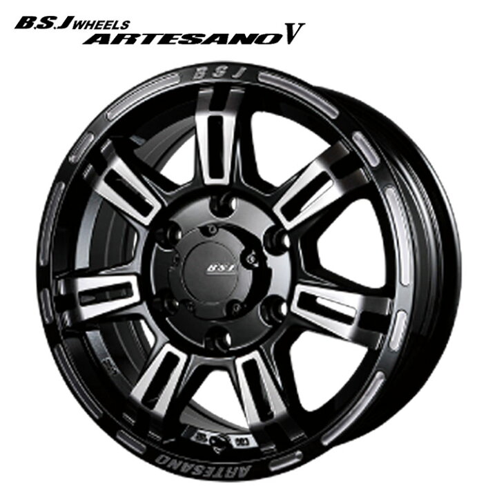 楽天市場】送料無料 ビレットスタージャパン B.S.J WHEEL アルテサーノ 