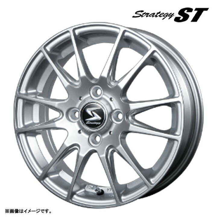 楽天市場】13インチ 5H114.3 5J 5J+45 5穴 ストラテジー ST ホイール 