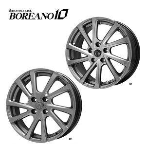 送料無料 ブランドルライン ボレアノ10 6J-15 +45 5H-100 新品 BRANDLE-LINE BOREANO10 (15インチ) 5H100 6J+45 (1本/2本/4本)