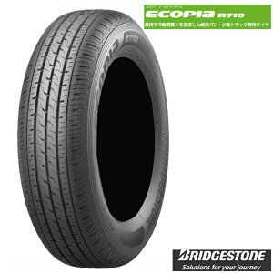 165/80R13 94/93N (1�{/2�{/4�{)�������� �u���a�X�g�� �T�}�[�^�C�� BRIDGESTONE ECOPIA R710 �G�R�s�AR710 (13�C���`)