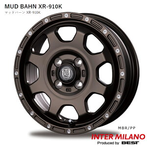  xXg }bho[ XR-910K 4.5J-14 +45 4H-100 BEST INTER MILANO MUD BAHN XR-910K (MBR/PP) (14C`) 4H100 4.5J+45 (1{/2{/4{)
