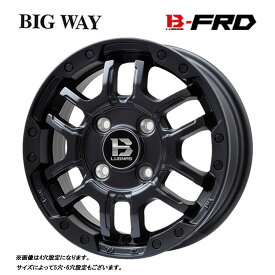 送料無料 ビッグウェイ ビーラグナス FRD 6.5J-16 +42 5H-100 B-LUGNAS FRD (16インチ) 5H100 6.5J+42 (1本/2本/4本)