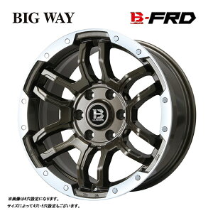  rbOEFC r[OiX FRD 6.5J-16 +35 5H-114.3 BIGWAY B-LUGNAS FRD (16C`) 5H114.3 6.5J+35 (1{/2{/4{)