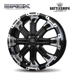  ohbNX NT[j ogVbv4 5.5J-16 +48 4H-100 Vi BADX LOXARNY BATTLESHIP4 (16C`) 4H100 5.5J+48 (1{/2{/4{)