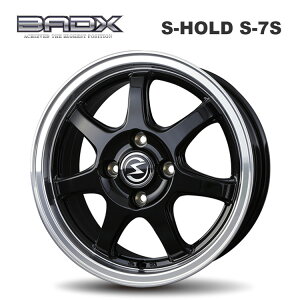 y}\ 11/11 01:59܂Łz ohbNX GXz[h S-7S 5.5J-15 +50 4H-100 Vi BADX S-HOLD S-7S (BK/RP) (15C`) 4H100 5.5J+50 (1{/2{/4{)