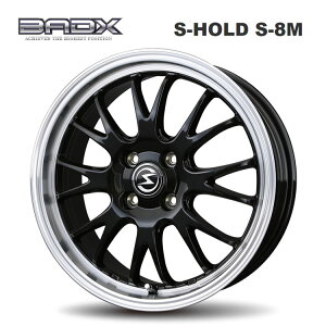 y}\ 11/11 01:59܂Łz ohbNX GXz[h S-8M 5.5J-14 +42 4H-100 Vi BADX S-HOLD S-8M (BK/RP) (14C`) 4H100 5.5J+42 (1{/2{/4{)