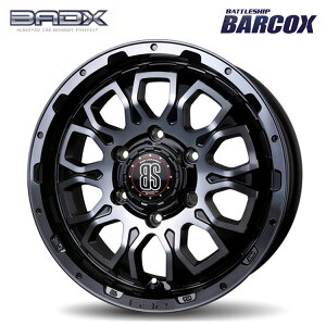 送料無料 バドックス ロクサーニ バトルシップ バルコックス 6.5J-17 +38 6H-139.7 新品 BADX LOXARNY BATTLESHIP BARCOX (17インチ) 6H139.7 6.5J+38 (1本/2本/4本)