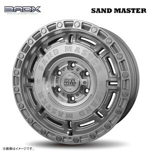18�C���` 6H139.7 8.5J 8.5J+52 6�� ���b�N�P���[ �T���h�}�X�^�[ �z�C�[�� (1�{/2�{/4�{) �u���C�g�V���o�[�}�V���h�t�F�C�X BADX ROCK KELLY SAND MASTER �������� �o�h�b�N�X