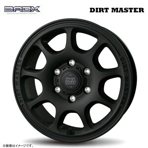 17�C���` 6H139.7 6.5J 6.5J+38 6�� ���b�N�P���[ �_�[�g�}�X�^�[ �z�C�[�� (1�{/2�{/4�{) �u���X�g�K���u���b�N BADX ROCK KELLY DIRT MASTER �������� �o�h�b�N�X