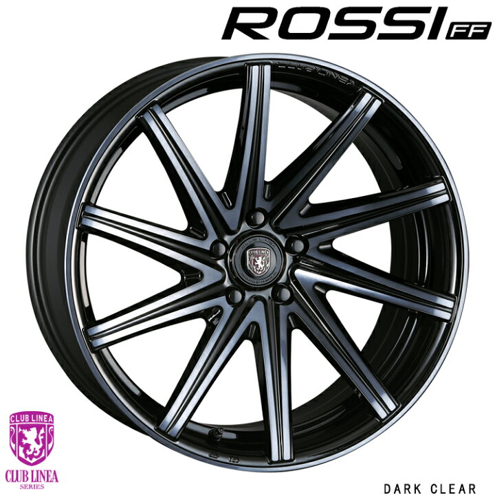 楽天市場】送料無料 クラブリネア ロッシFF 8.5J-20 +35 5H-114.3 