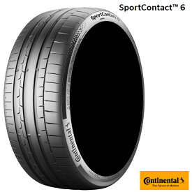 送料無料 コンチネンタル スポーツコンタクト 6 325/30ZR21 (108Y) XL FR 【1本単品新品】 CONTINENTAL SportContact6 (21インチ)