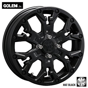 送料無料 クリムソン エムジー ゴーレム ジュニア 4.5J-15 +43 4H-100 CRIMSON MG GOLEM Jr. (MBK) (15インチ) 4H100 4.5J+43 (1本/2本/4本)