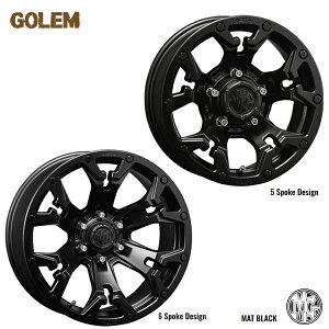 送料無料 エムジー ゴーレム 7J-17 +38 6H-139.7 新品 MG GOLEM (17インチ) 6H139.7 7J+38 (1本/2本/4本)