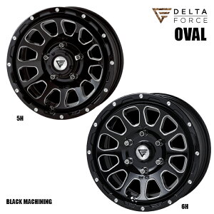 17�C���` 5H127 8J 8J+40 5�� �I�[�o�� �z�C�[�� (1�{/2�{/4�{) �u���b�N�}�V�j���O DELTA FORCE OVAL For JEEP WRANGLER �������� �f���^�t�H�[�X