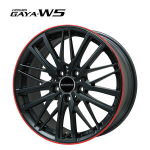 送料無料 ユーロアクシス ガヤW5 7.5J-18 +51 5H-112 新品 EURO AXIS GAYA-W5 (18インチ) 5H112 7.5J+51 (1本/2本/4本)