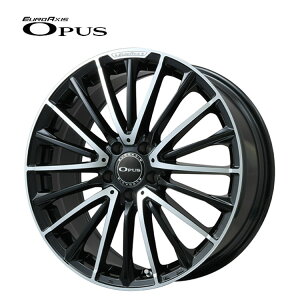 送料無料 ユーロアクシス オーパス 8J-19 +38 5H-112 新品 EURO AXIS OPUS (19インチ) 5H112 8J+38 (1本/2本/4本)