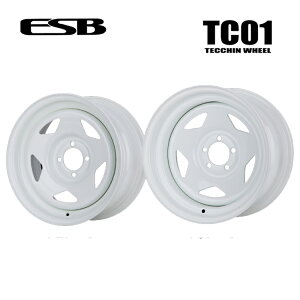 15�C���` 4H100 7J 7J+25 4�� �S�`���z�C�[�� �z�C�[�� (1�{/2�{/4�{) �z���C�g ESB CLS TC01 TECCHIN WHEEL �������� �C�[�G�X�r�[