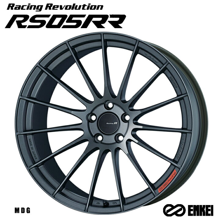楽天市場】送料無料 エンケイ レーシングレボリューション RS05RR 9J 
