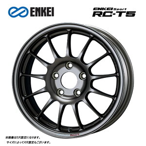 15�C���` 4H100 6J 6J+38 4�� �G���P�C�X�|�[�c RC-T5 �z�C�[�� (1�{/2�{/4�{) �_�[�N�V���o�[ ENKEI ENKEI Sport RC-T5 (DSL) �������� �G���P�C