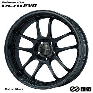 17�C���` 5H114.3 9.5J 9.5J+12 5�� �p�t�H�[�}���X���C�� �s�[�G�t�[������ �G�{ �z�C�[�� (1�{/2�{/4�{) Matte Black (MBK) ENKEI PerformanceLine PF01 EVO (MBK) �������� �G���P�C