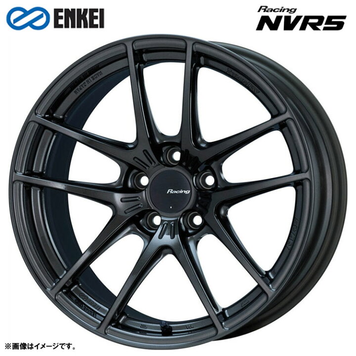 楽天市場】18インチ 5H114.3 10.5J 10.5J+15 5穴 レーシングNVR5 
