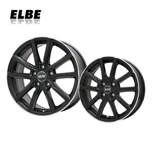 【10/24 20時〜 お買い物マラソン スタート】送料無料 エルベ Vスポーク 7J-17 +53 5H-114.3 新品 ELBE Vスポーク (17インチ) 5H114.3 7J+53 (1本/2本/4本)