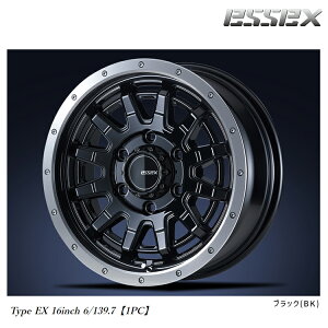  GZbNX GNXg[ ^Cv EX 16C` 6.5J-16 +38 6H-139.7 Vi ESSEX EXTREME Type EX 16inch (16C`) 6H139.7 6.5J+38 (1{/2{/4{)