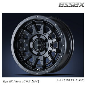  GZbNX GNXg[ ^Cv EX 16C` 6.5J-16 +38 6H-139.7 Vi ESSEX EXTREME Type EX 16inch (16C`) 6H139.7 6.5J+38 (1{/2{/4{)