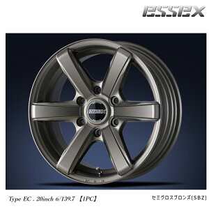 送料無料 エセックス コンケーブ 8.5J-20 +18 6H-139.7 新品 ESSEX CONCAVE EC-20 (20インチ) 6H139.7 8.5J+18 (1本/2本/4本)