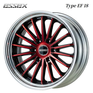 18�C���` 6H139.7 8J 8J+32�`50 6�� �^�C�vEF 18 2PC �z�C�[�� (1�{/2�{/4�{) ���b�h�N���A ESSEX Type EF 18 2PC �������� �G�Z�b�N�X