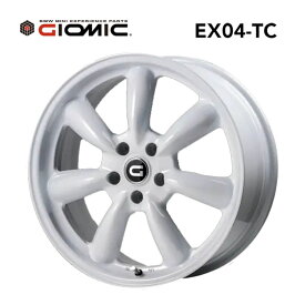 送料無料 ジオミック EX04-TC 7J-17 +47 5H-112 新品 GIOMIC EX04-TC (17インチ) 5H112 7J+47 (1本/2本/4本)