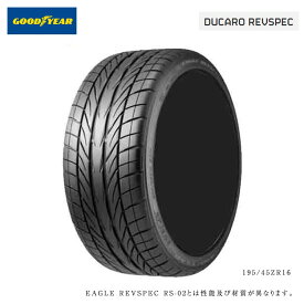 送料無料 グッドイヤー イーグル レヴスペック (1本/2本/4本) 夏タイヤ GOODYEAR DUCARO REVSPEC 195/45R16 195 45 16 (16インチ)