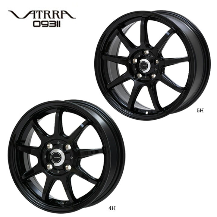 楽天市場】送料無料 ハートボイス バトラ 093 II 6.5J-15 +40 5H-100 