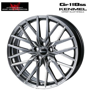 17�C���` 5H114.3 7.5J 7.5J+43 5�� �P������ GF 118ss �z�C�[�� (1�{/2�{/4�{) �n�C�G���h���^���n�C�p�[ HEART VOICE KENMEL GF 118ss �������� �n�[�g�{�C�X