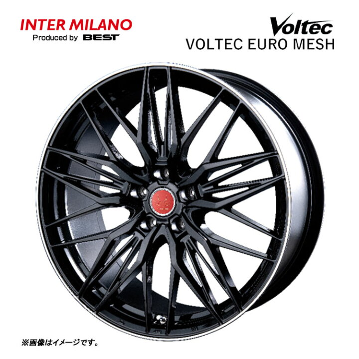 楽天市場】18インチ 5H100 7J 7J+48 5穴 ボルテック ユーロメッシュ 