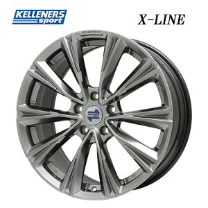 【10/24 20時〜 お買い物マラソン スタート】送料無料 ケレナーズ エックスライン 7.5J-18 +51 5H-112 新品 KELLENERS X-LINE (18インチ) 5H112 7.5J+51 (1本/2本/4本)