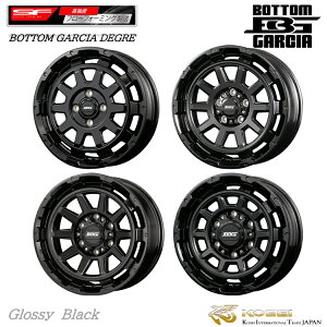 送料無料 コーセイ ボトムガルシア ディグレ 6J-15 +33 6H-139.7 新品 KOSEI BOTTOM GARCIA DEGRE GB (15インチ) 6H139.7 6J+33 (1本/2本/4本)