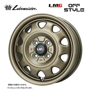  A}CX^[ GGW[ItX^C 4.5J-15 +45 4H-100 LEHRMEISTER LMG OFF STYLE (15C`) 4H100 4.5J+45 (1{/2{/4{)