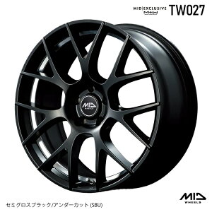 18�C���` 5H114.3 7J 7J+40 5�� �e�B�[�_�u�����[027 �z�C�[�� (1�{/2�{/4�{) �Z�~�O���X�u���b�N/�A���_�[�J�b�g (SBU) MID EXCLUSIVE TW027 �������� �G���A�C�f�B