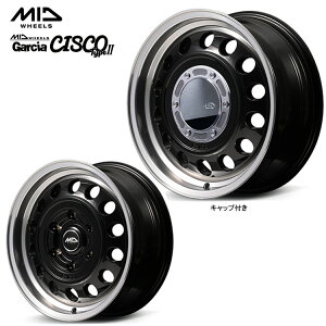 �������� MID�z�C�[�� �K���V�A �V�X�R �^�C�v2 5J-14 +48 5H-114.3 �V�i MID WHEELS Garcia CISCO Type2 (14�C���`) 5H114.3 5J+48 (1�{/2�{/4�{)