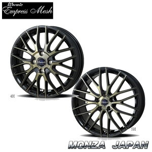  cAWp [EBbN GvXbV 6J-15 +43 4H-100 MONZA JAPAN Warwic Empress Mesh (BKC/P) (15C`) 4H100 6J+43 (1{/2{/4{)