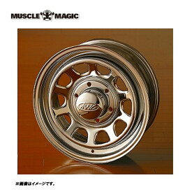 送料無料 マッスルマジック AWCデイトナ USA 7J-16 +27 5H-114.3 AWC デイトナ USA (16インチ) 5H114.3 7J+27【2本セット 新品】